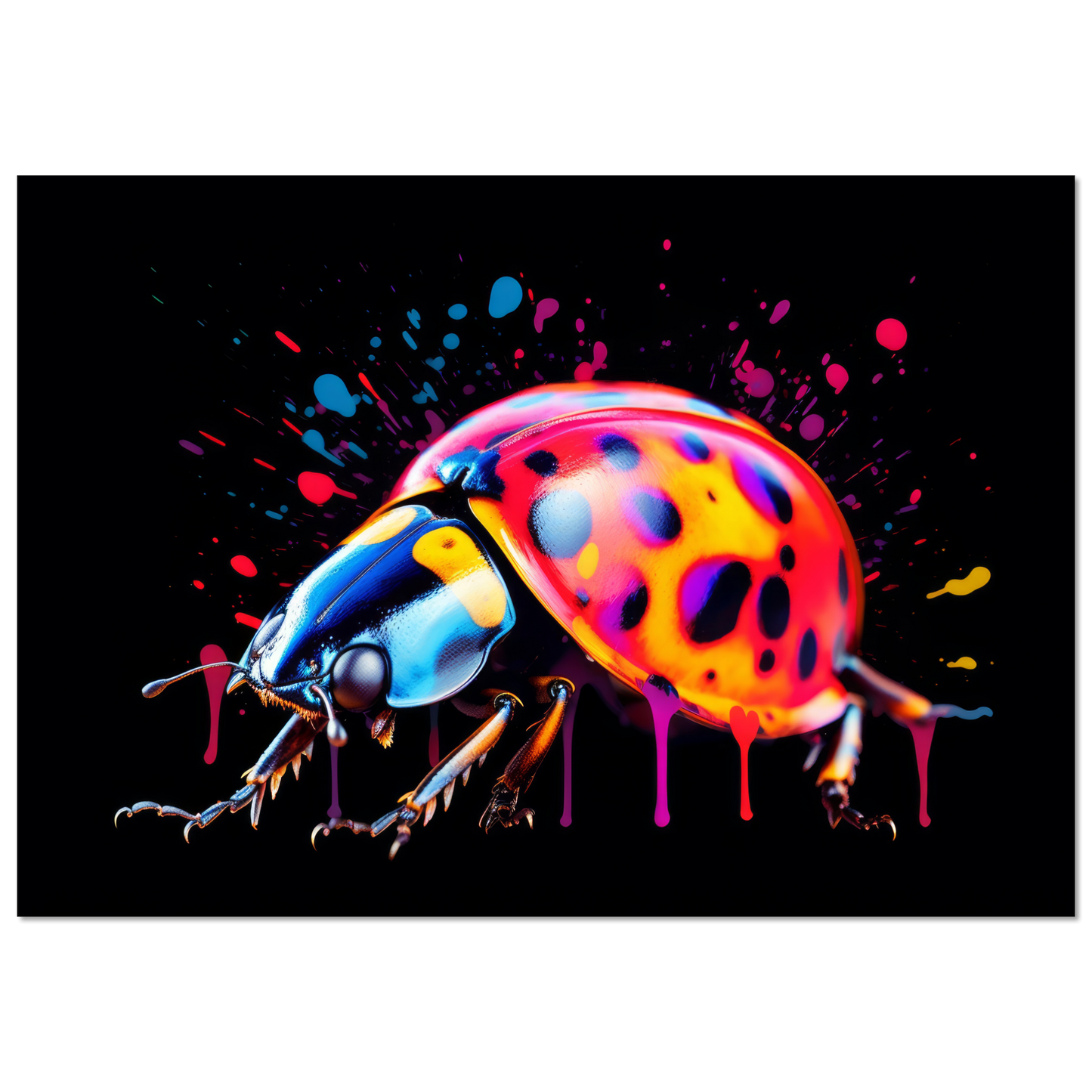 Ladybug pop art (INSECT12)