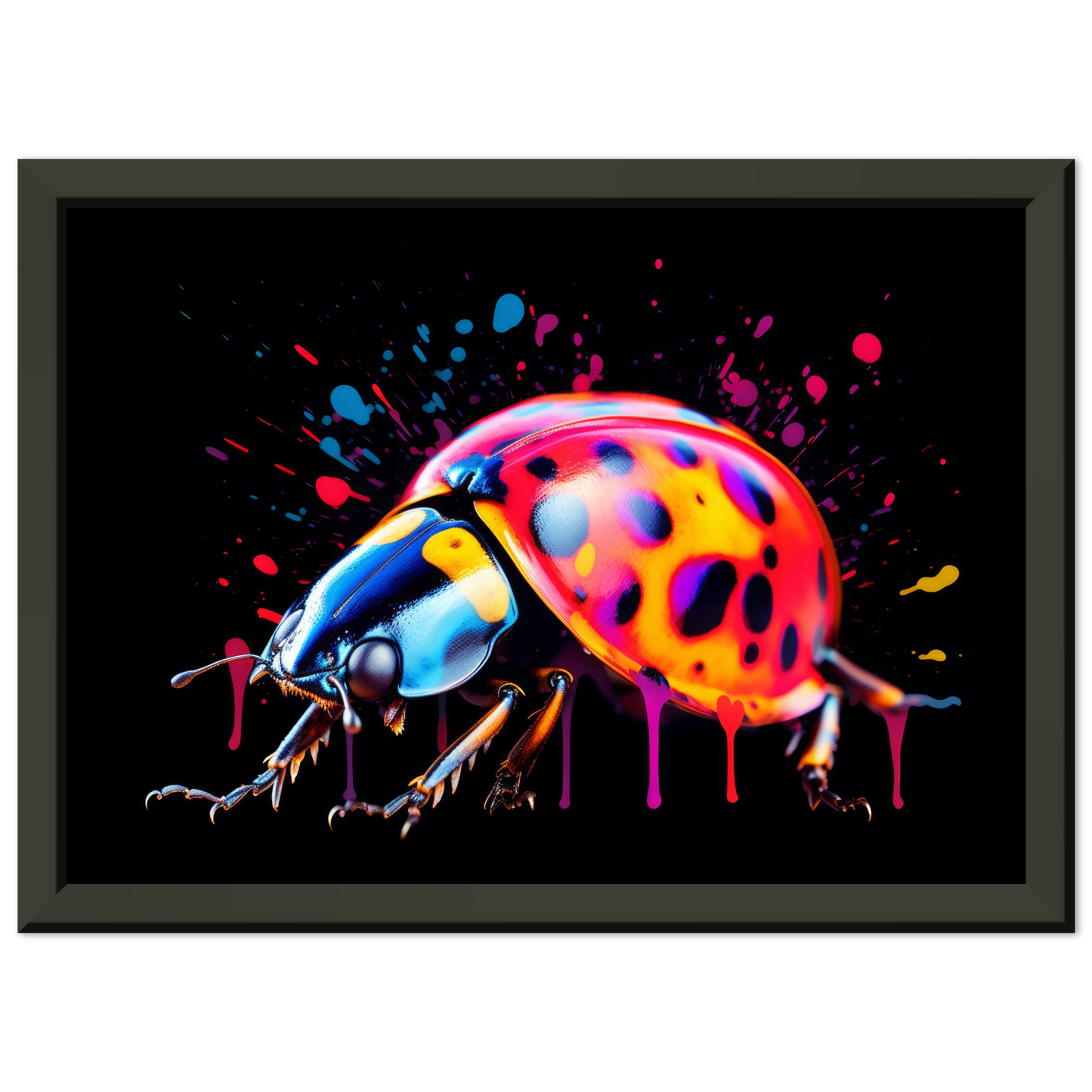Ladybug pop art (INSECT12)