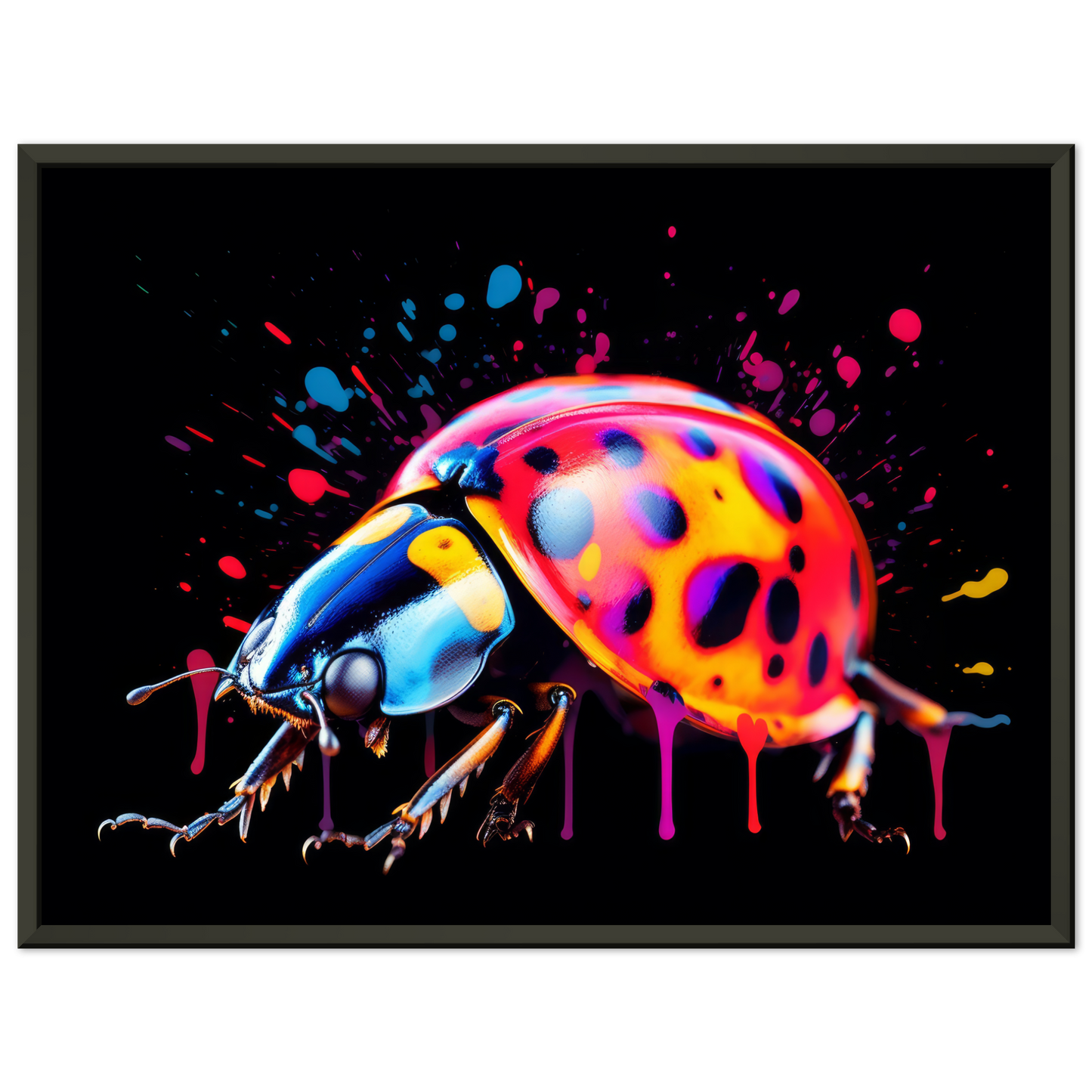 Ladybug pop art (INSECT12)