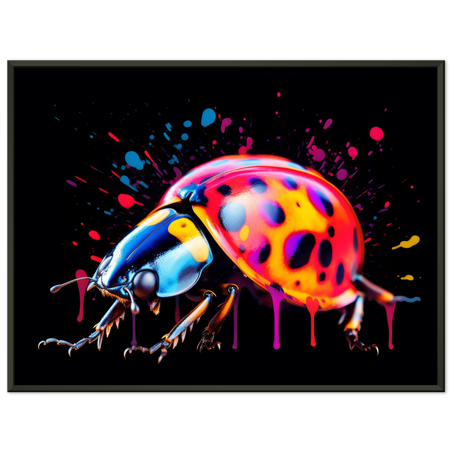 Ladybug pop art (INSECT12)