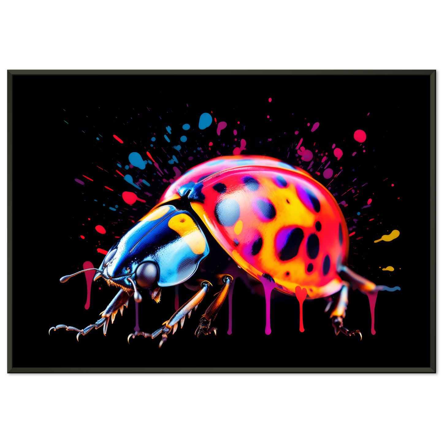 Ladybug pop art (INSECT12)