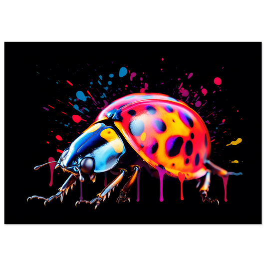 Ladybug pop art (INSECT12)