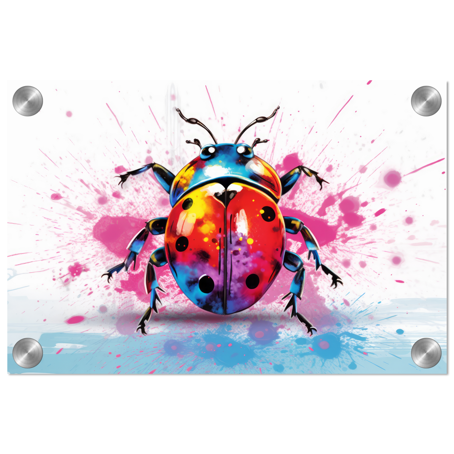 Ladybug pop art (INSECT13)