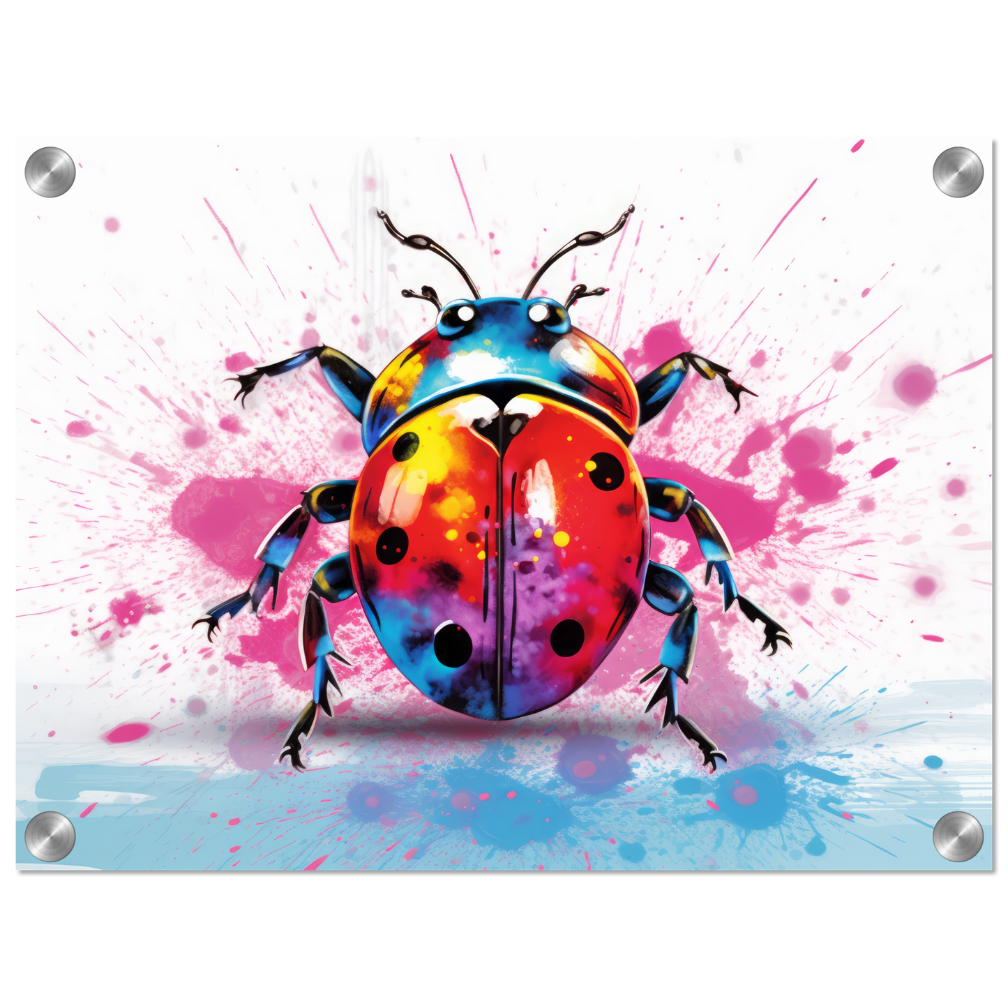 Ladybug pop art (INSECT13)