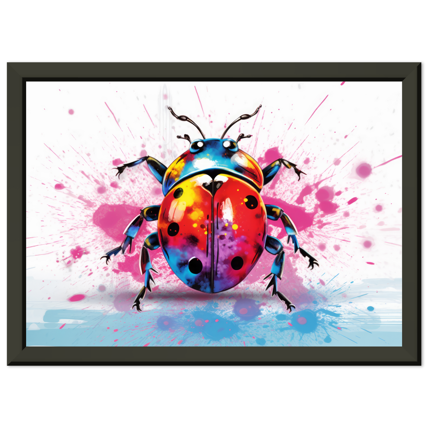 Ladybug pop art (INSECT13)