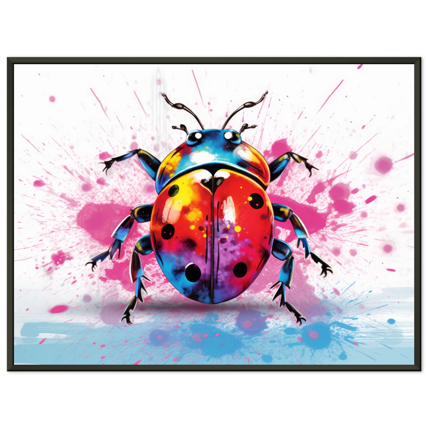 Ladybug pop art (INSECT13)