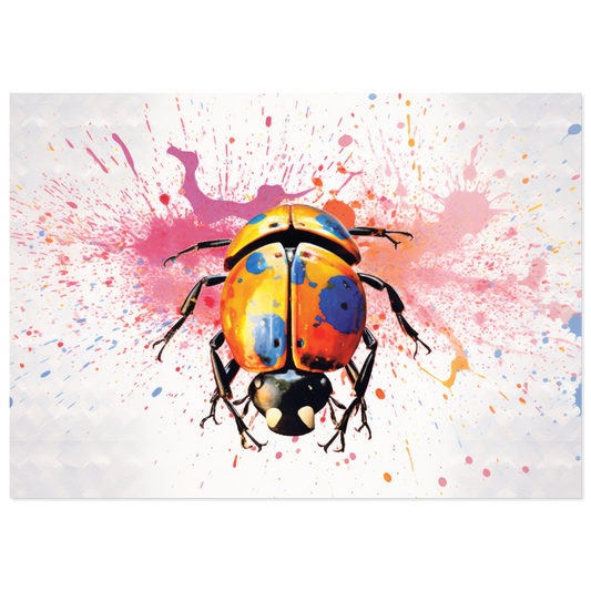 Ladybug pop art (INSECT14)