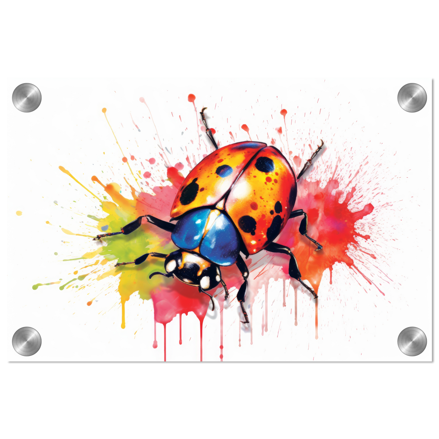 Ladybug pop art (INSECT16)