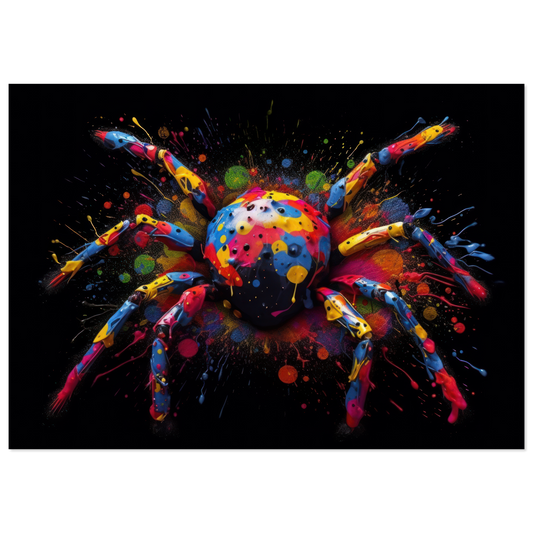 Spider pop art (INSECT17)