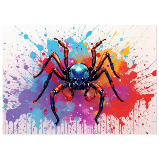 Spider pop art (INSECT22)