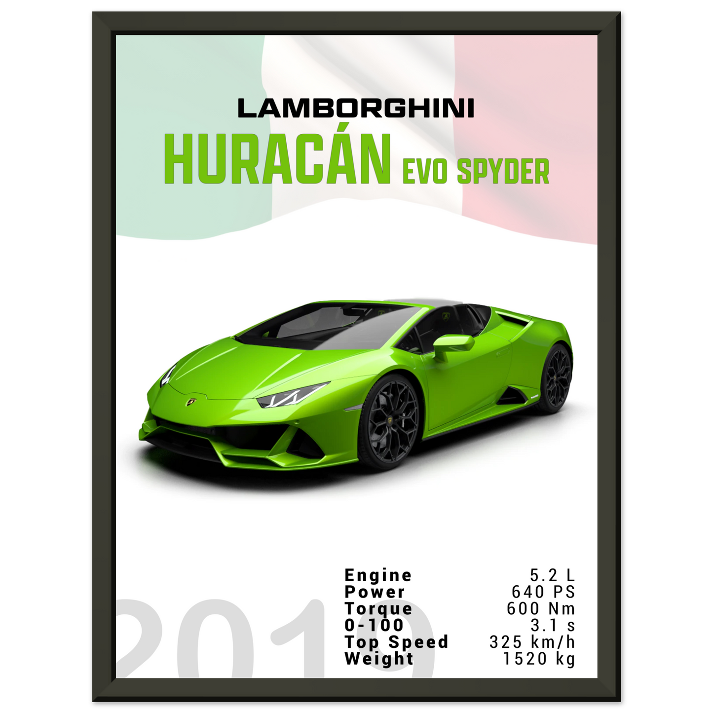 Lamborghini Huracan Evo Spyder (LAMBO01)