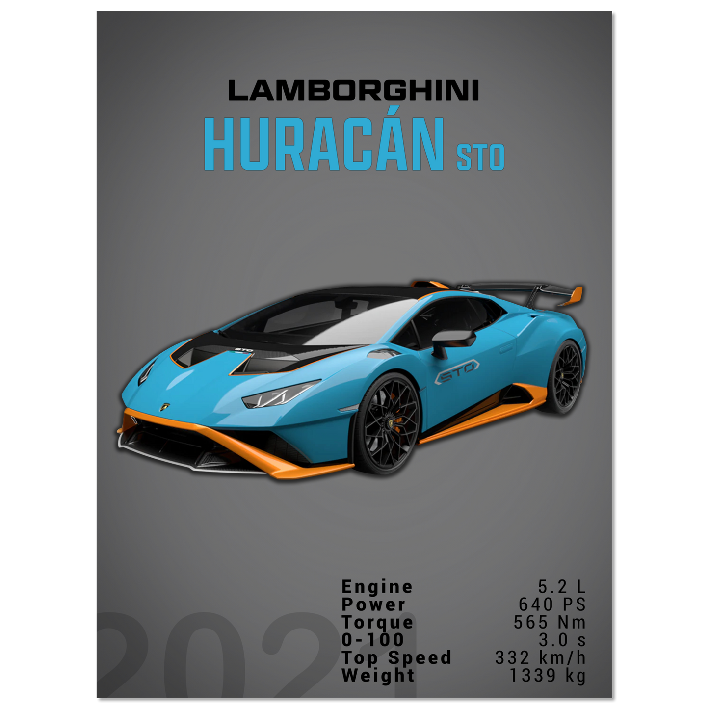 Lamborghini Huracan STO (LAMBO03D)