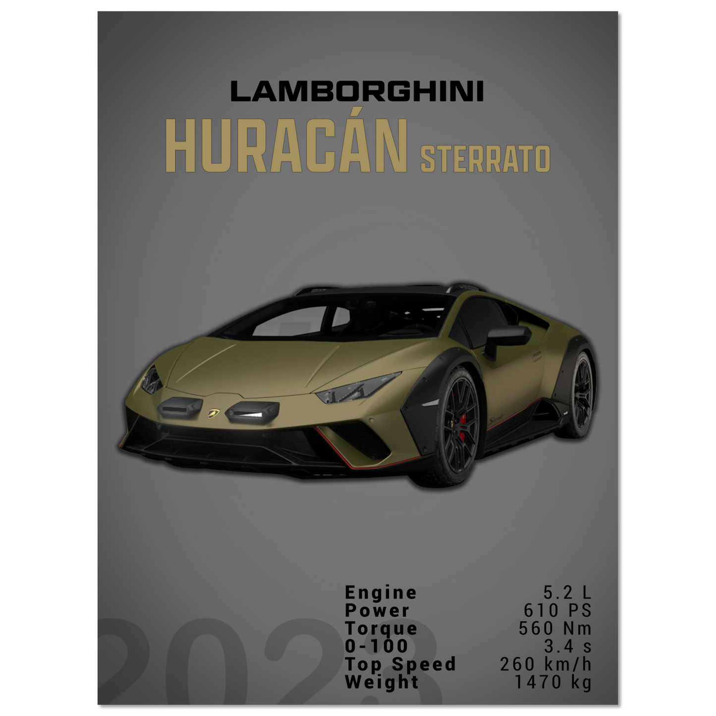 Lamborghini Huracan Sterrato (LAMBO04D)