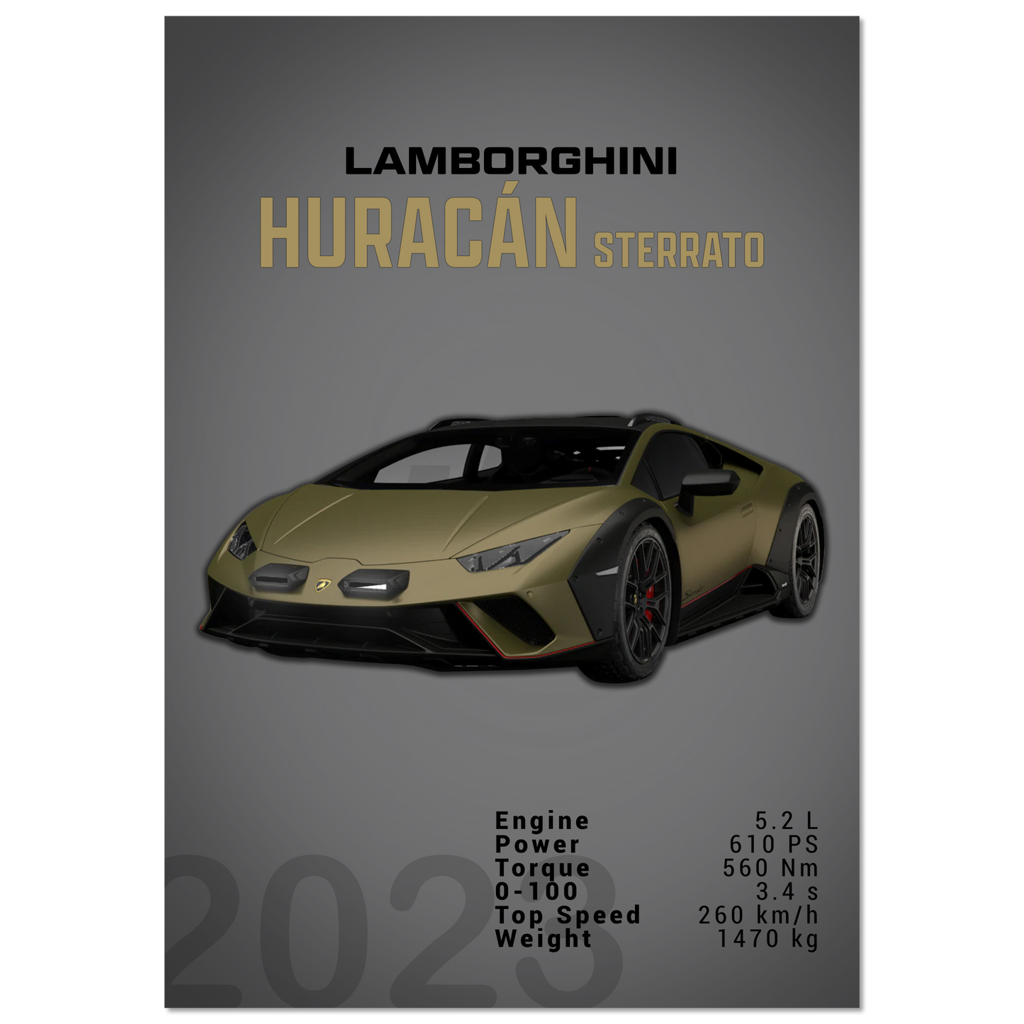 Lamborghini Huracan Sterrato (LAMBO04D)
