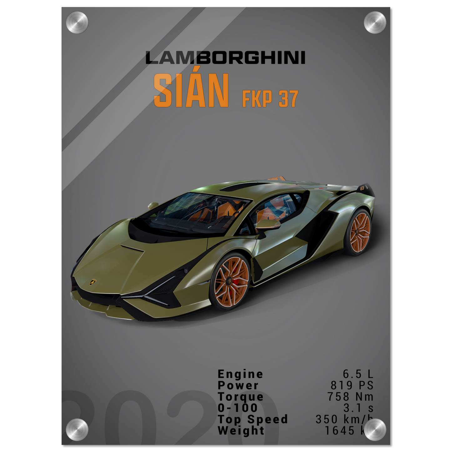 Lamborghini Sian FKP 37 (LAMBO05D)