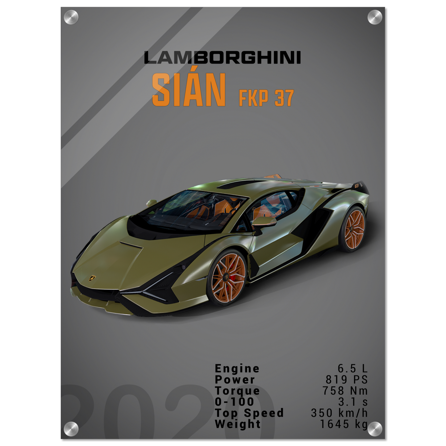 Lamborghini Sian FKP 37 (LAMBO05D)