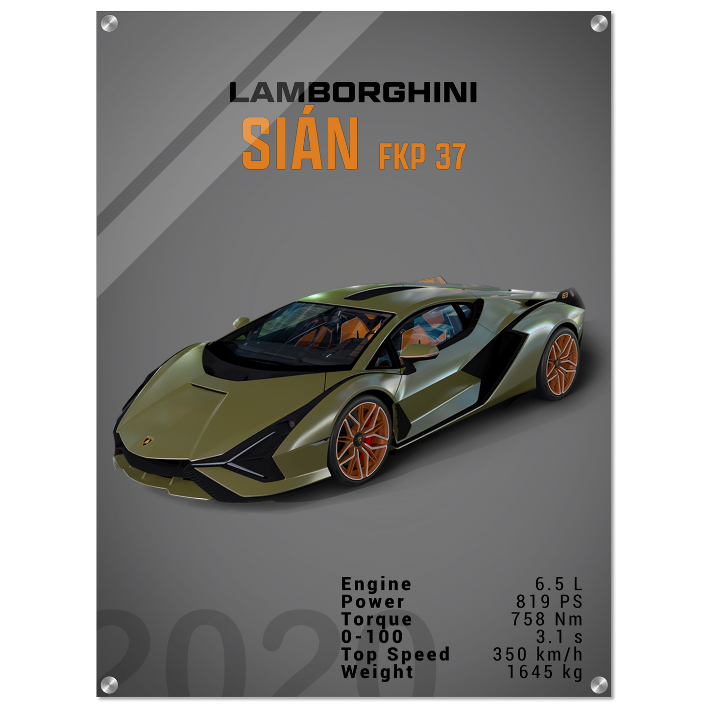 Lamborghini Sian FKP 37 (LAMBO05D)