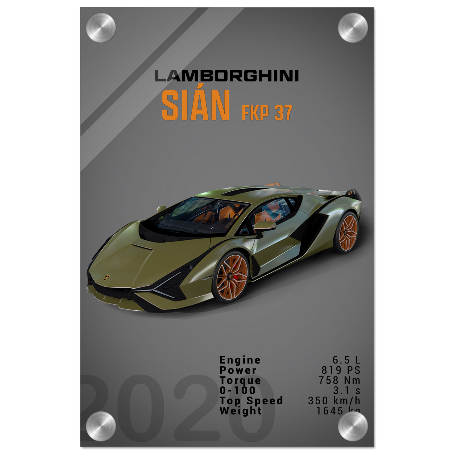 Lamborghini Sian FKP 37 (LAMBO05D)