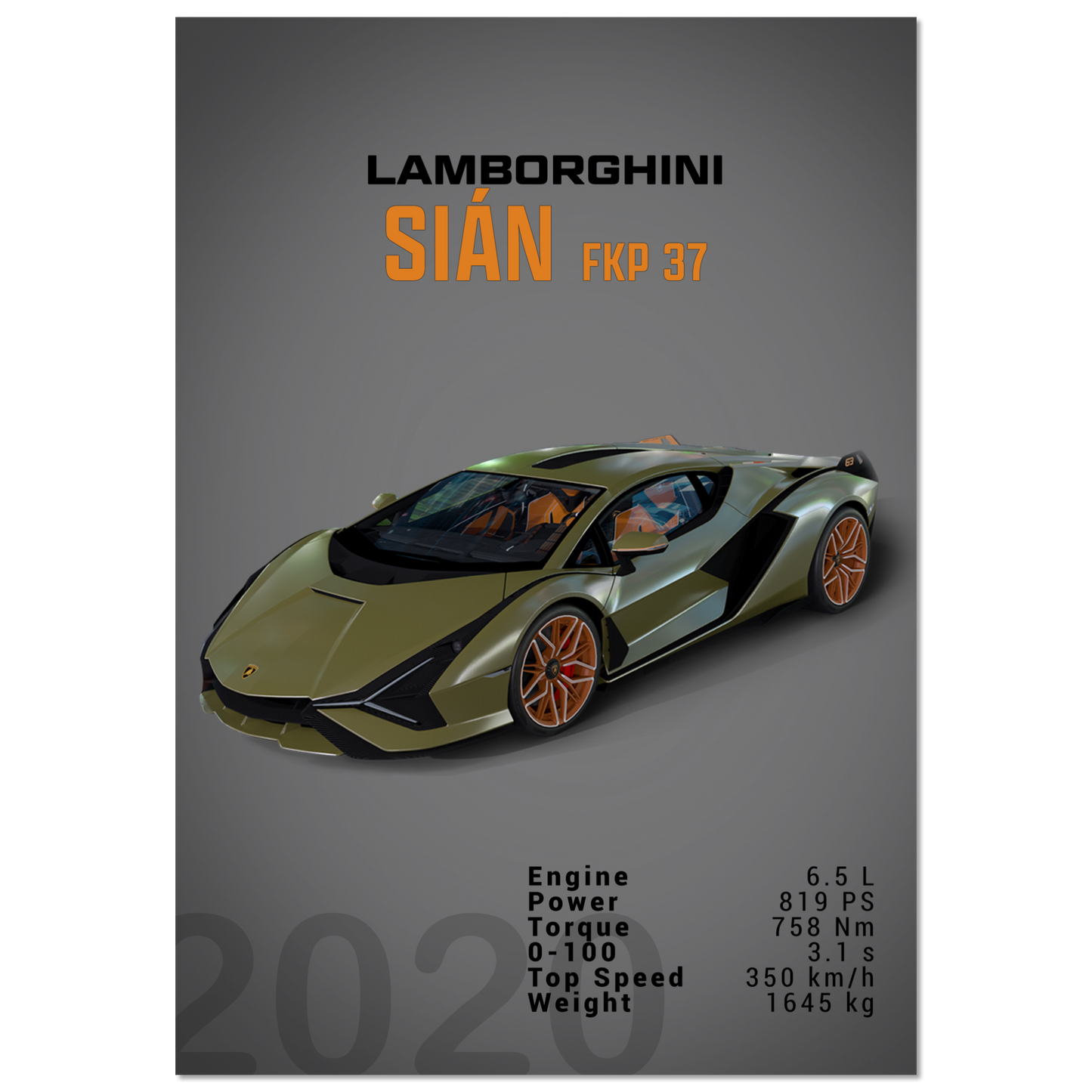 Lamborghini Sian FKP 37 (LAMBO05D)