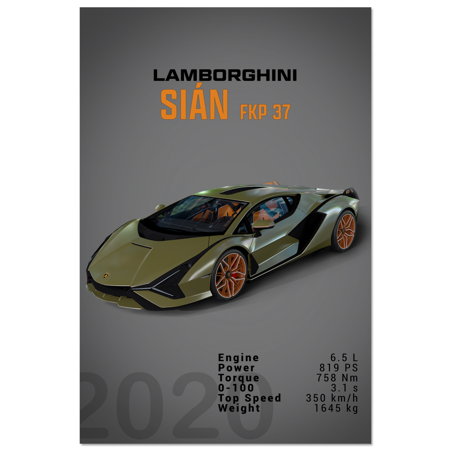 Lamborghini Sian FKP 37 (LAMBO05D)