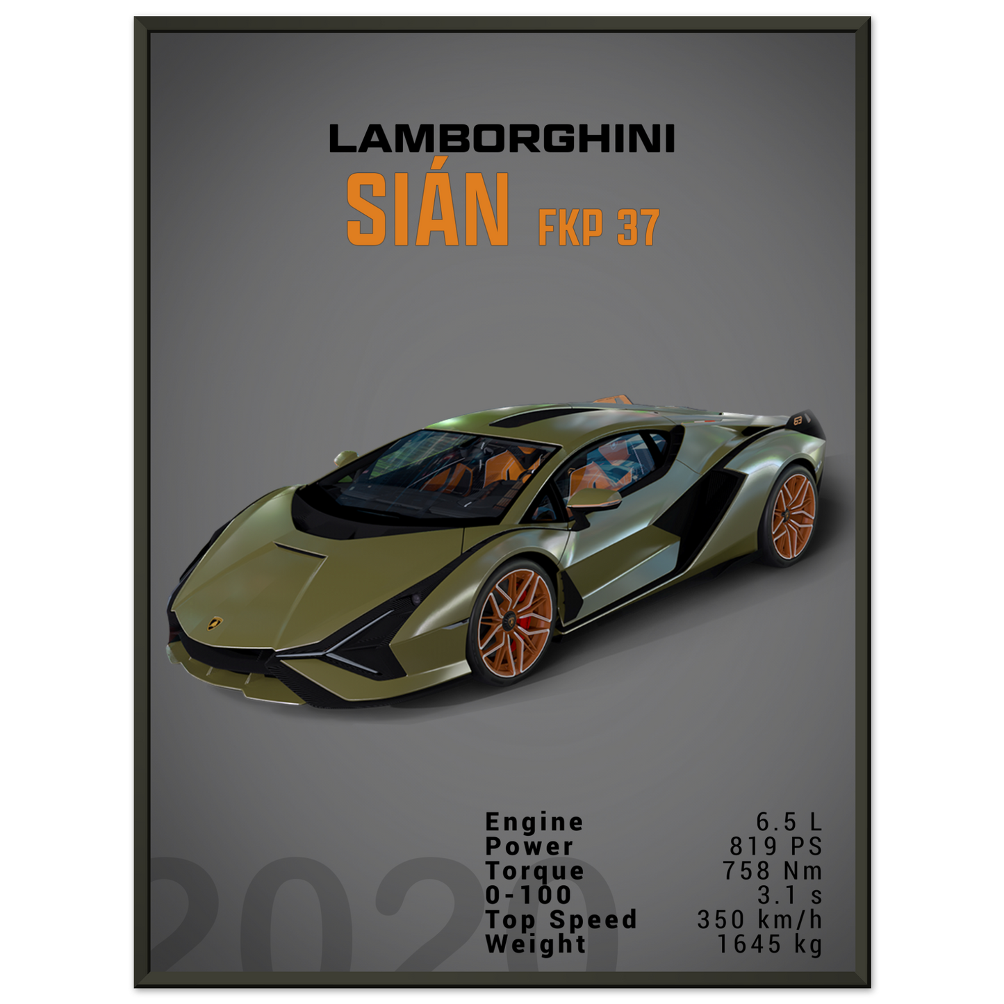 Lamborghini Sian FKP 37 (LAMBO05D)