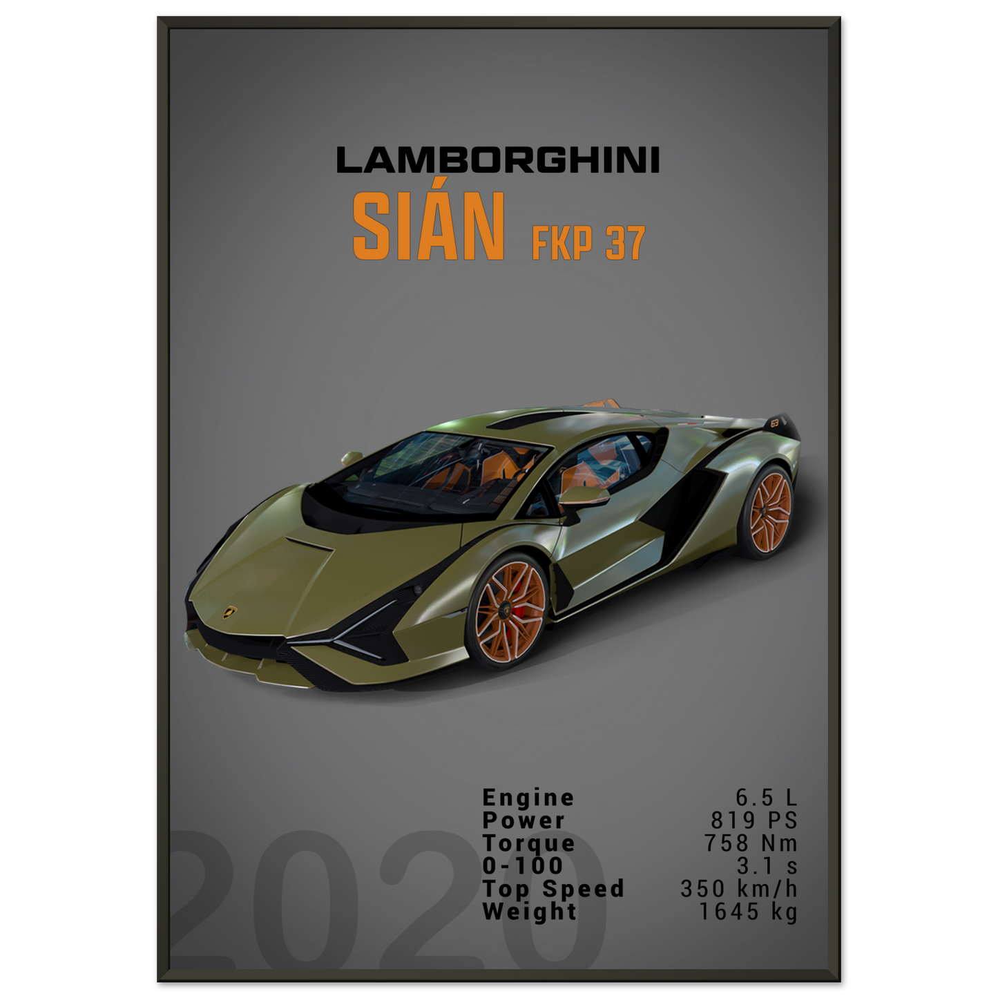 Lamborghini Sian FKP 37 (LAMBO05D)