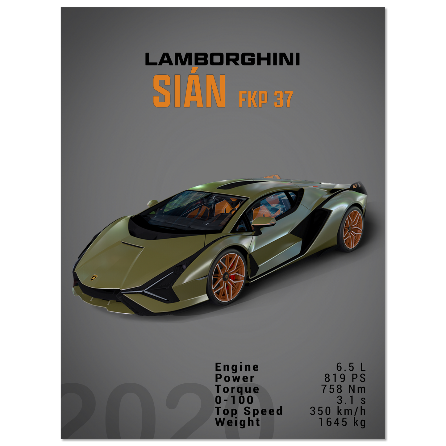 Lamborghini Sian FKP 37 (LAMBO05D)