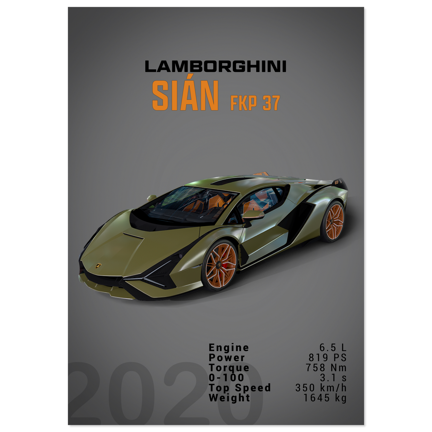 Lamborghini Sian FKP 37 (LAMBO05D)