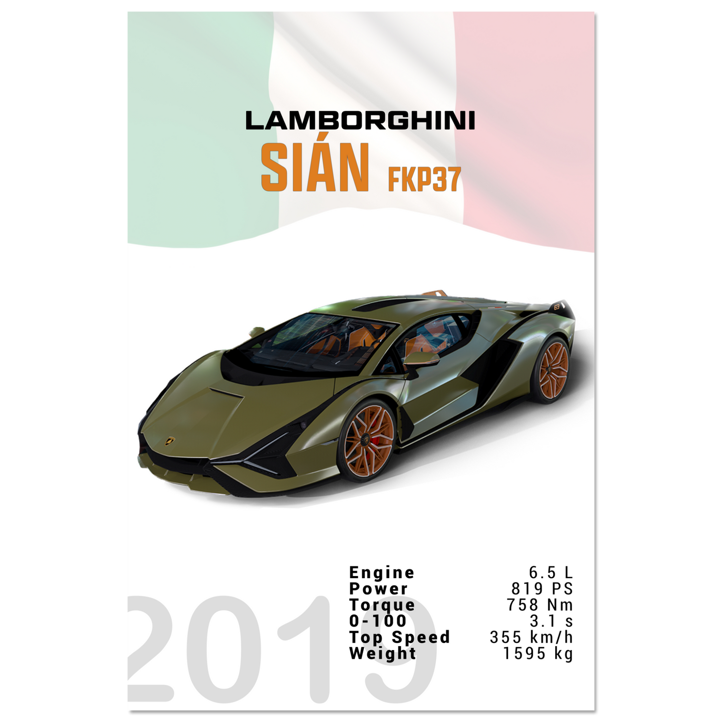 Lamborghini Sian FKP 37 (LAMBO05)