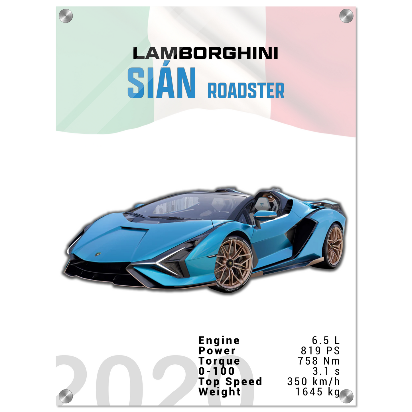 Lamborghini Sian Roadster (LAMBO06)