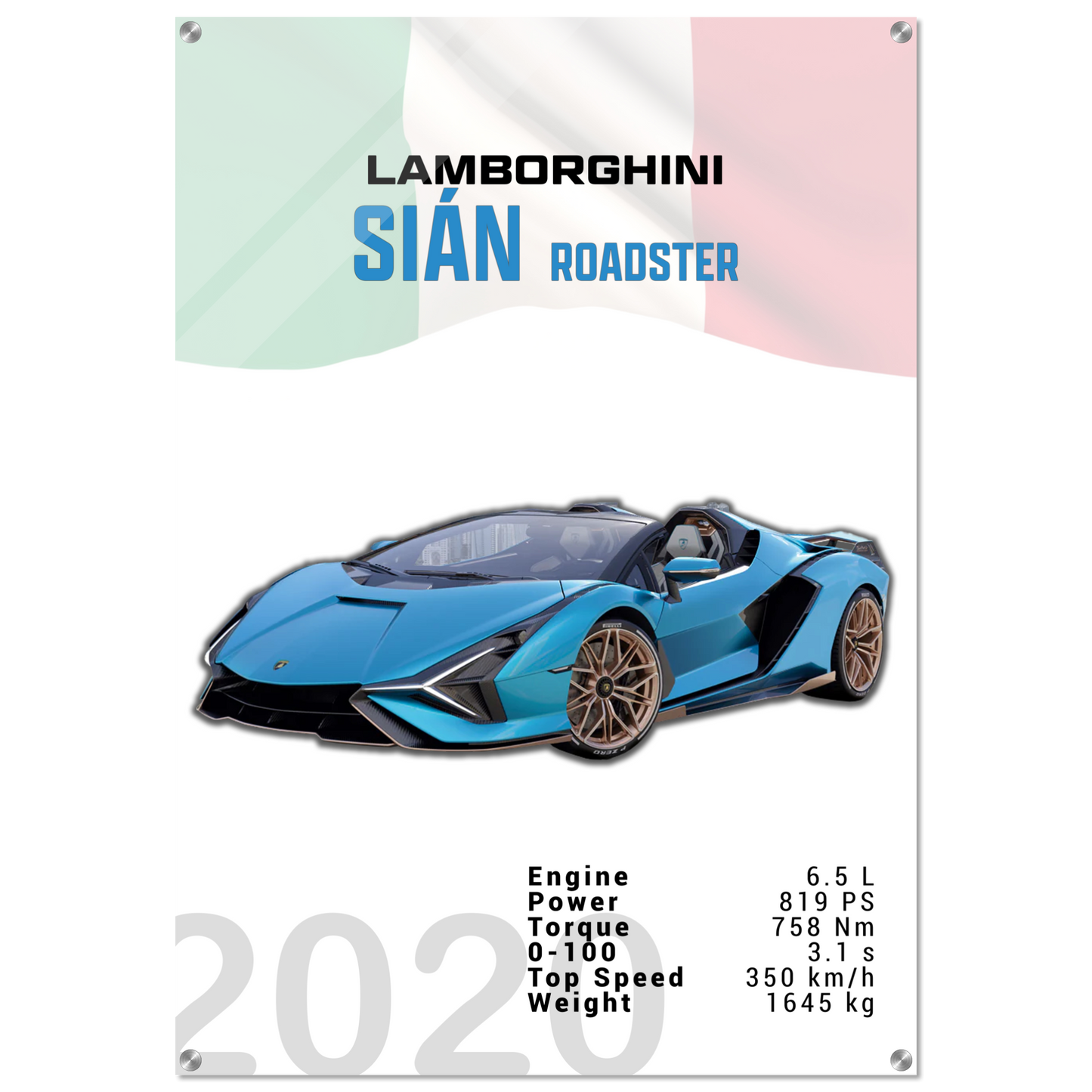 Lamborghini Sian Roadster (LAMBO06)