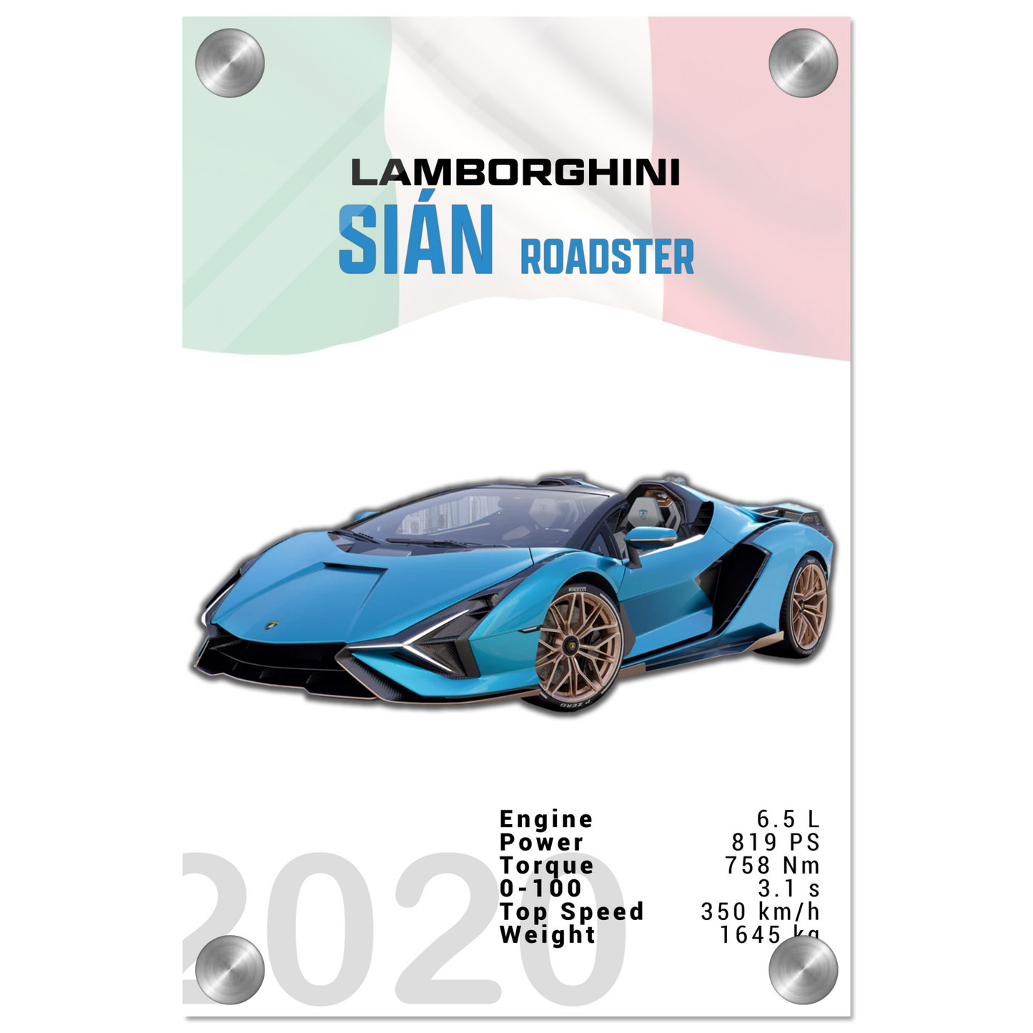 Lamborghini Sian Roadster (LAMBO06)