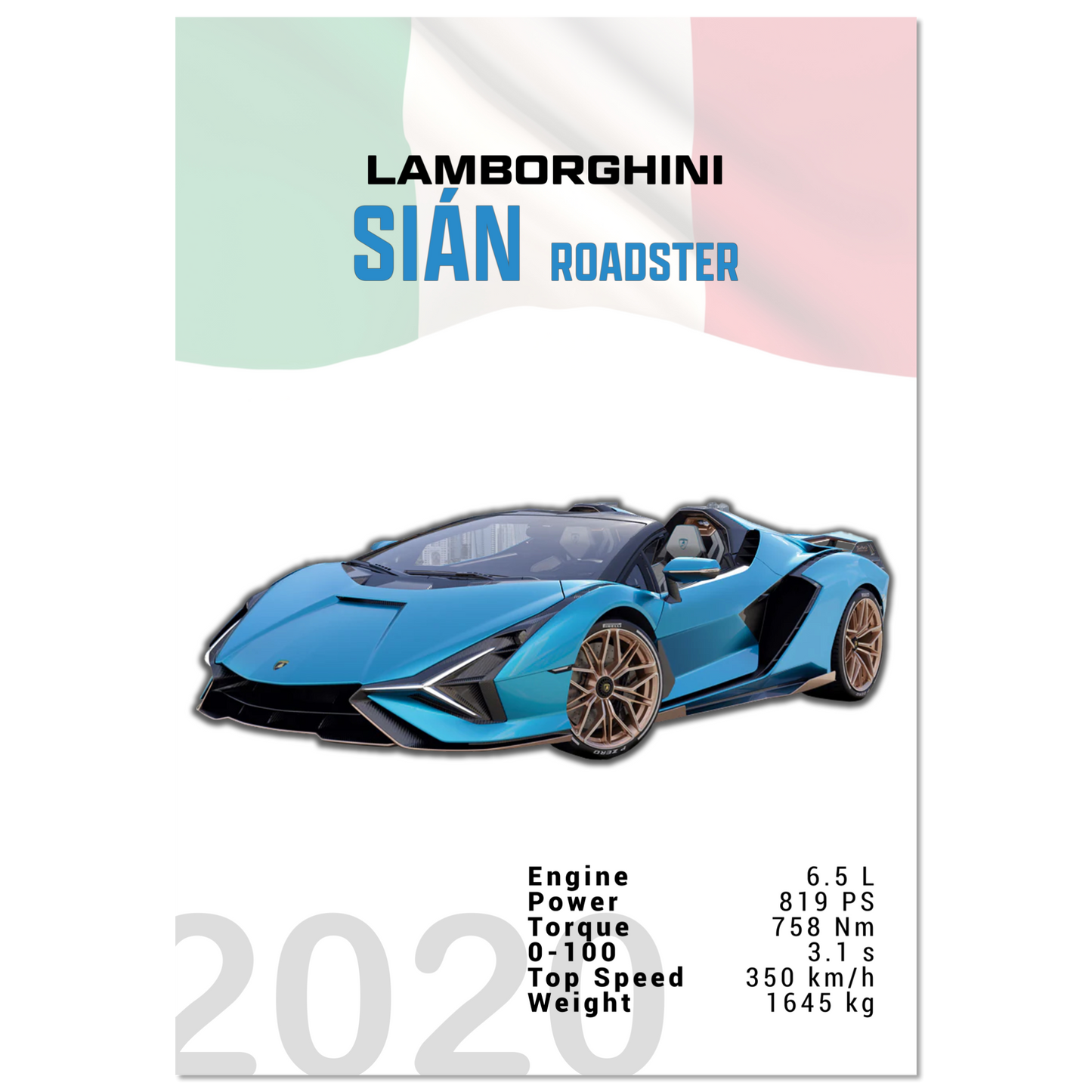 Lamborghini Sian Roadster (LAMBO06)