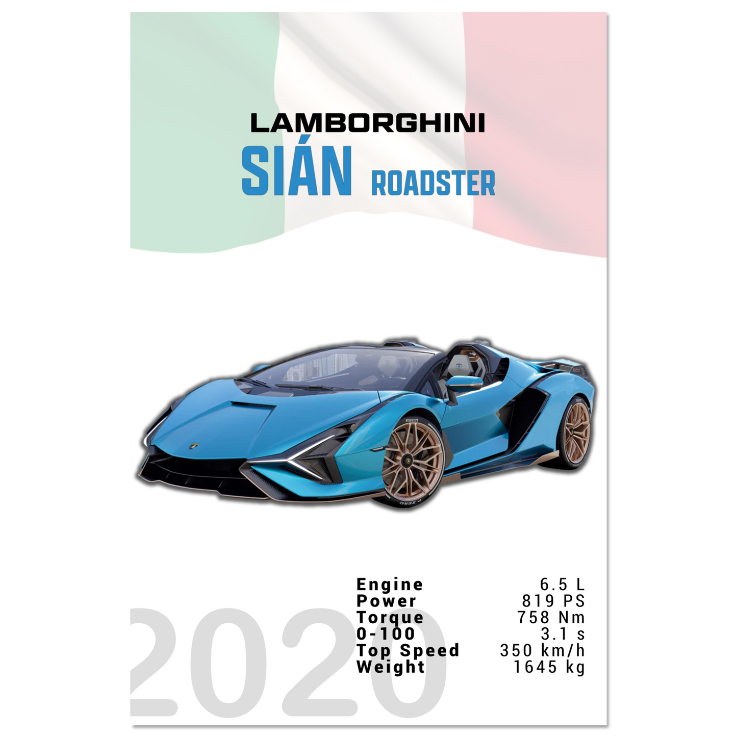 Lamborghini Sian Roadster (LAMBO06)