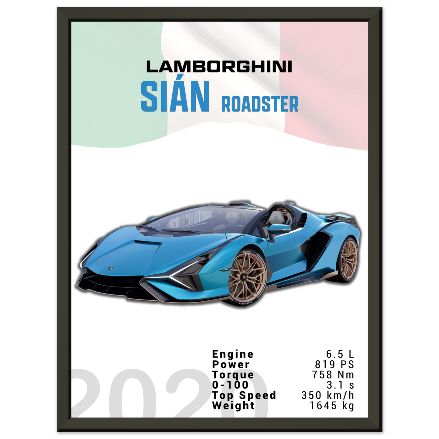 Lamborghini Sian Roadster (LAMBO06)