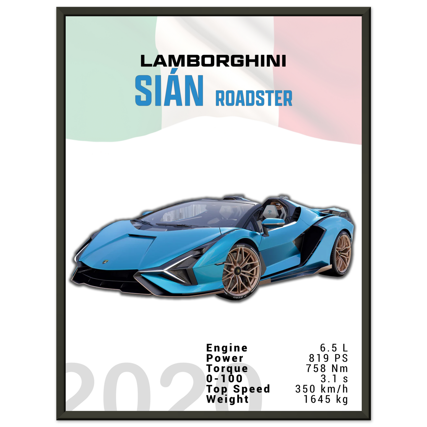 Lamborghini Sian Roadster (LAMBO06)