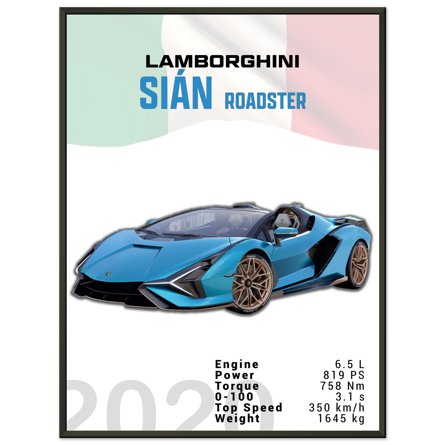 Lamborghini Sian Roadster (LAMBO06)