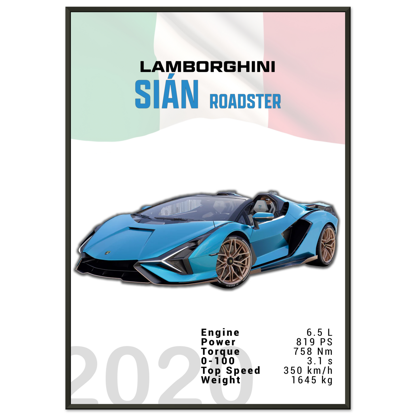 Lamborghini Sian Roadster (LAMBO06)