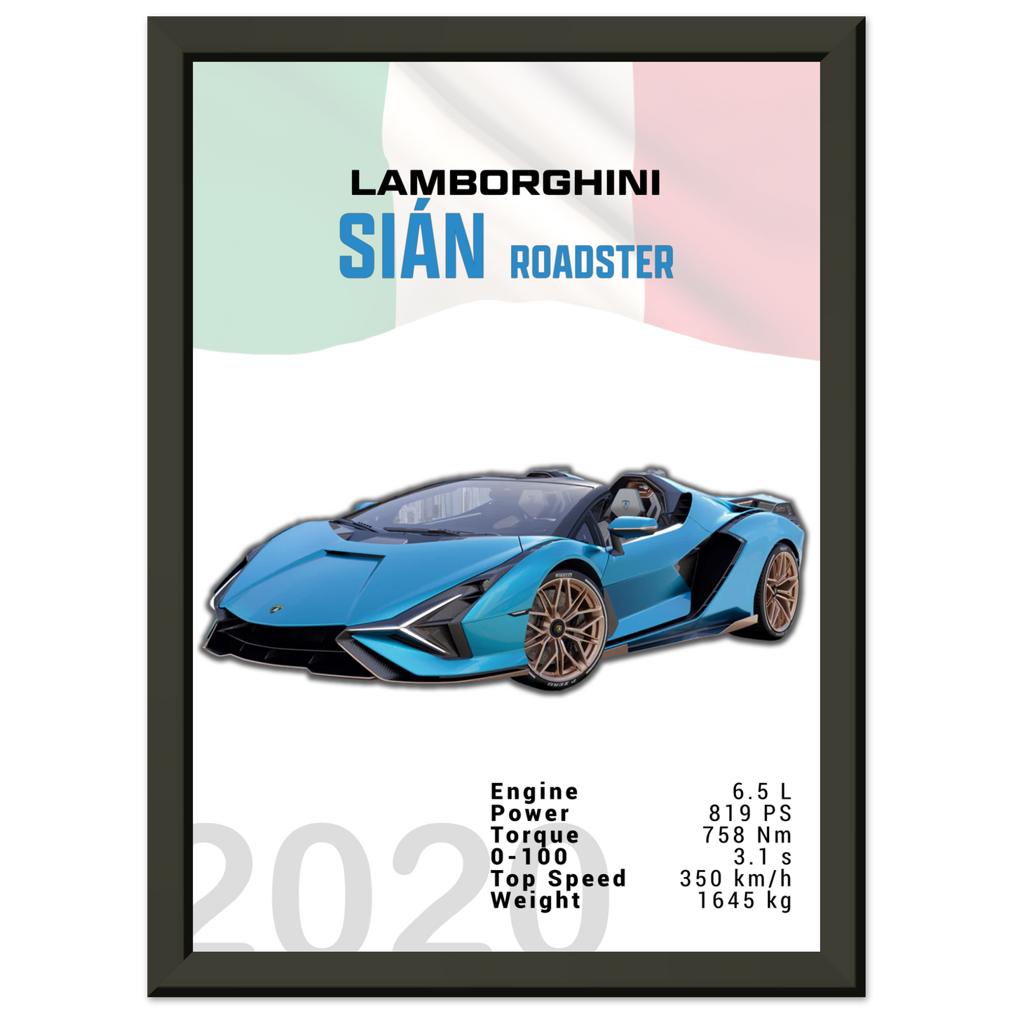 Lamborghini Sian Roadster (LAMBO06)