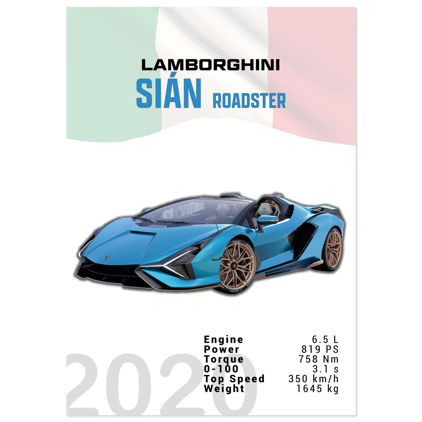 Lamborghini Sian Roadster (LAMBO06)