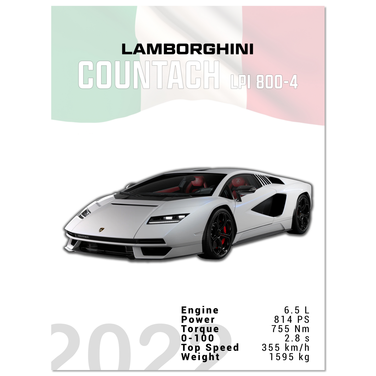Lamborghini Countach LPI 800-4 (LAMBO07)