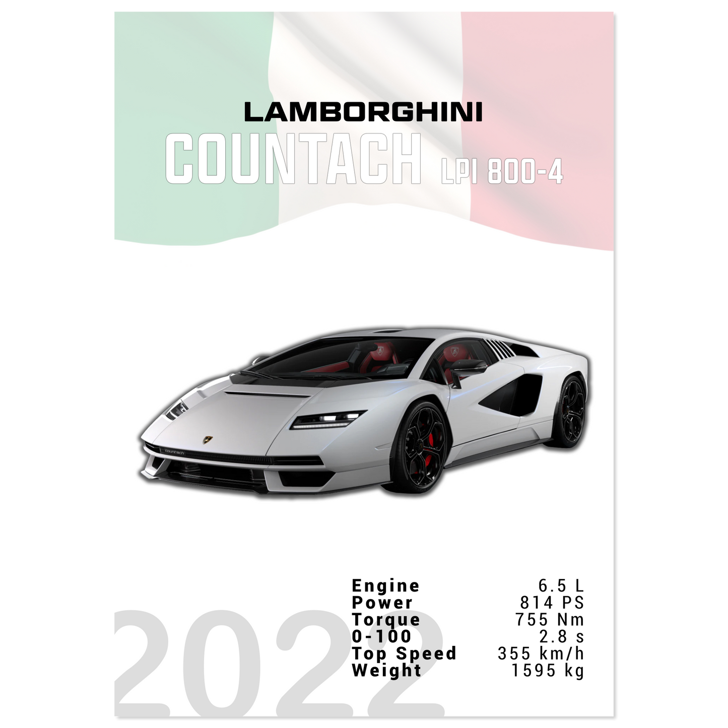 Lamborghini Countach LPI 800-4 (LAMBO07)