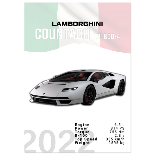 Lamborghini Countach LPI 800-4 (LAMBO07)