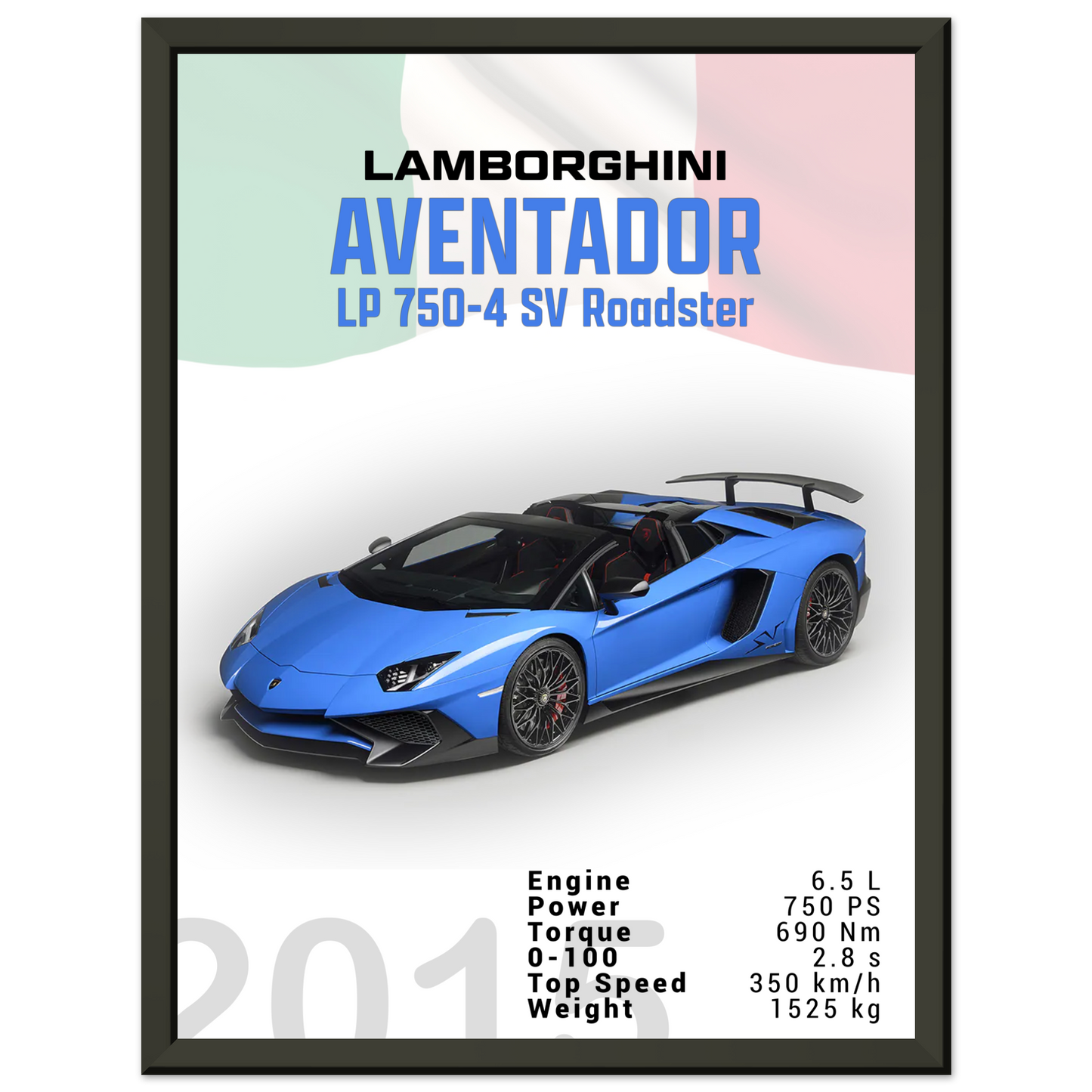 Lamborghini Aventador 2015 Aventador LP 750-4 SV Roadster (LAMBO11)