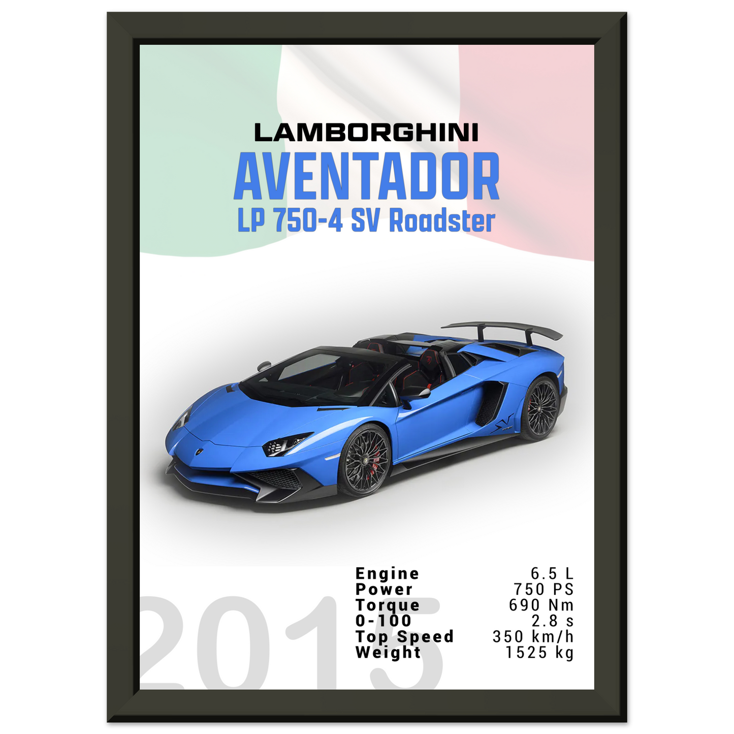 Lamborghini Aventador 2015 Aventador LP 750-4 SV Roadster (LAMBO11)