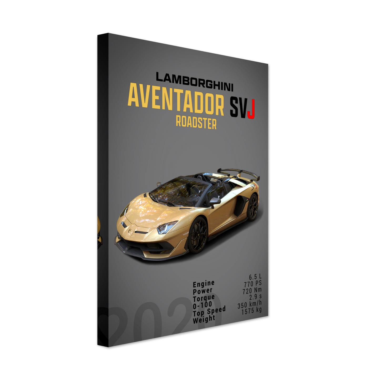 Lamborghini Aventador 2020 Aventador SVJ Roadster (LAMBO13D)