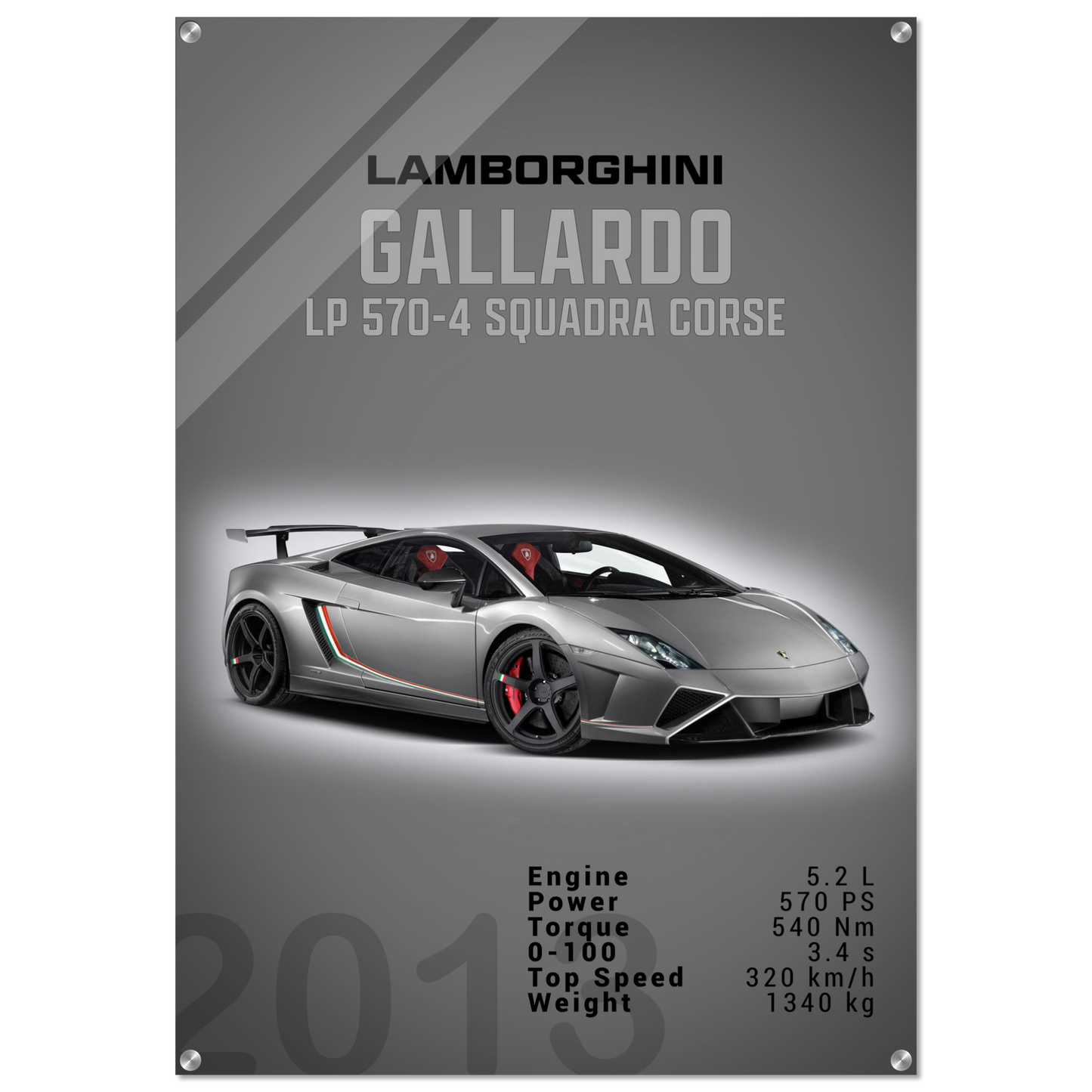 Lamborghini Gallardo LP 570-4 Squadra Corse (LAMBO15D)