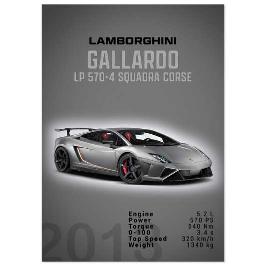Lamborghini Gallardo LP 570-4 Squadra Corse (LAMBO15D)