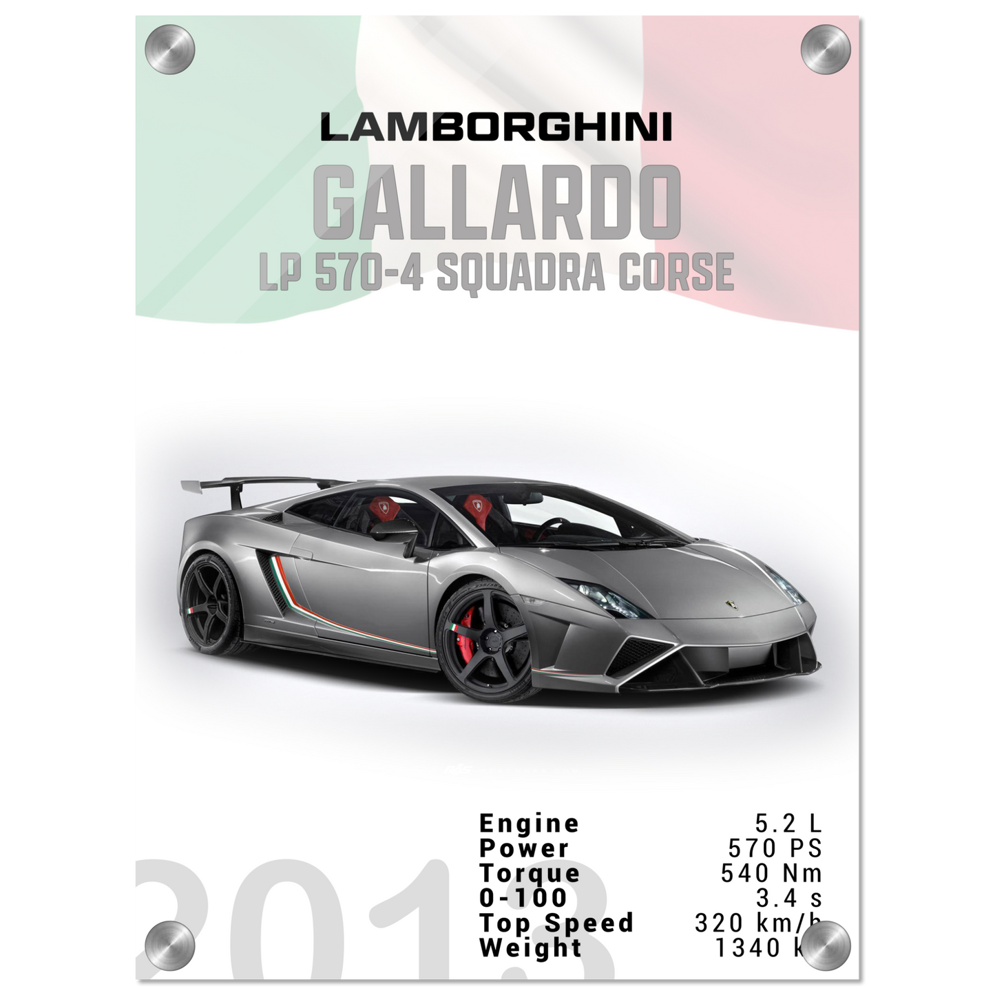 Lamborghini Gallardo LP 570-4 Squadra Corse (LAMBO15)