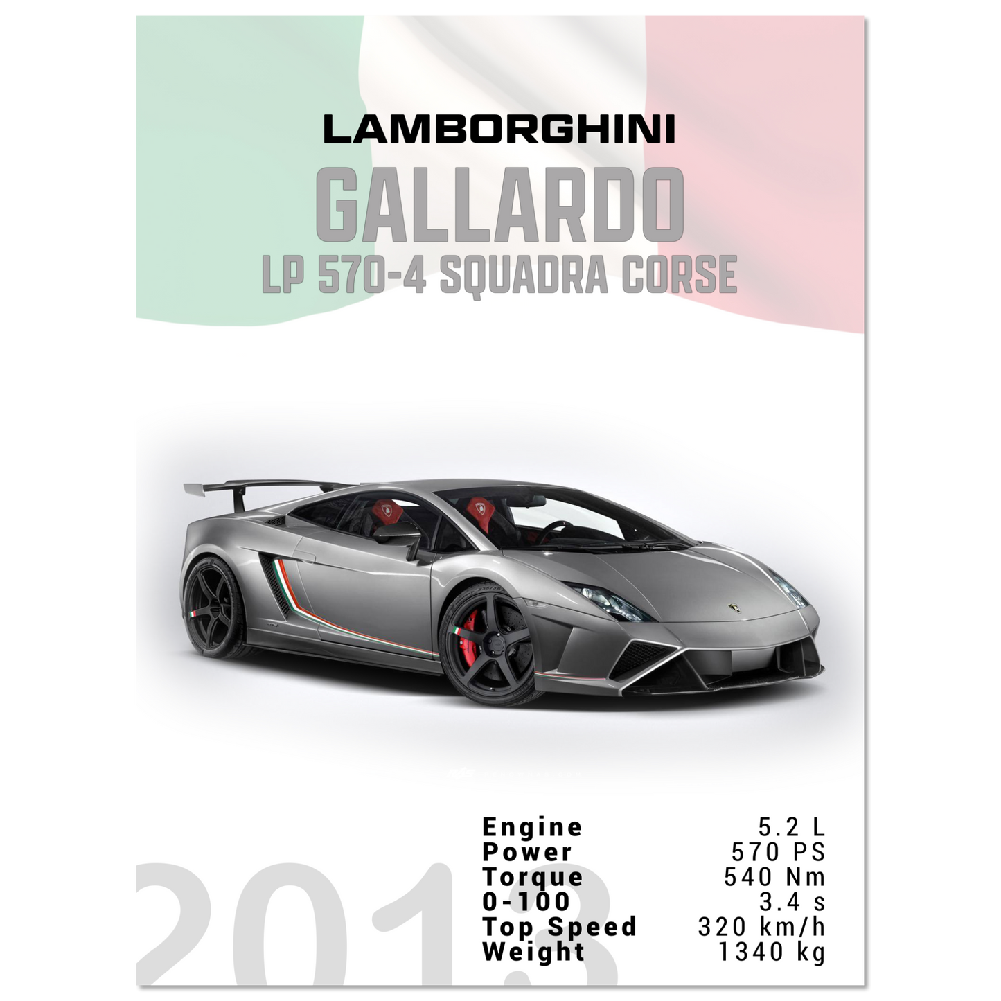 Lamborghini Gallardo LP 570-4 Squadra Corse (LAMBO15)
